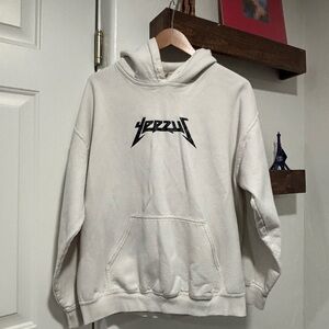 “Yeezus” Cream Hoodie